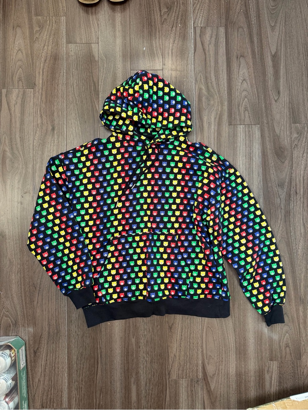 Teddy Fresh rainbow bear hoodie